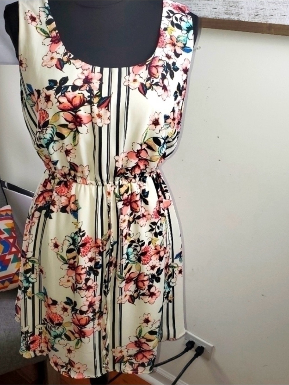 Floral mini dress Bepop Size medium